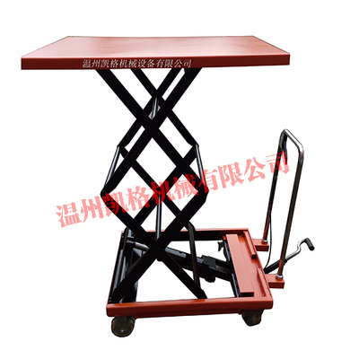 弹性体升降工作平台